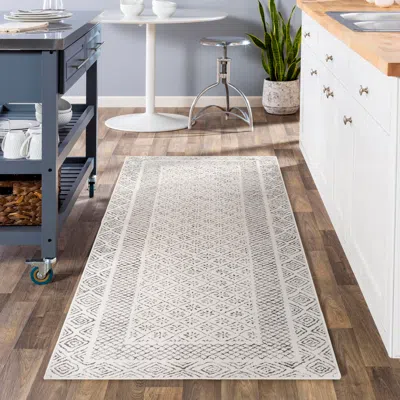 Ashley Livabliss Bahar 2' X 2'11" Doormat In Charcoal