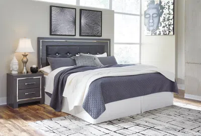 Ashley Lodanna King/california King Upholstered Panel Headboard In Gray