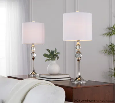 Ashley Lumisource Clara Table Lamp (set Of 2) In Clear
