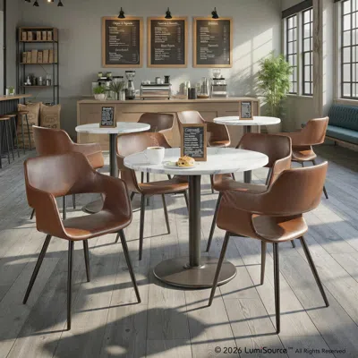 Ashley Lumisource Margarite Dining Chair (set Of 2) In Espresso