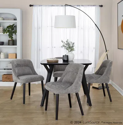 Ashley Lumisource Rina Dining Chair (set Of 2) In Gray