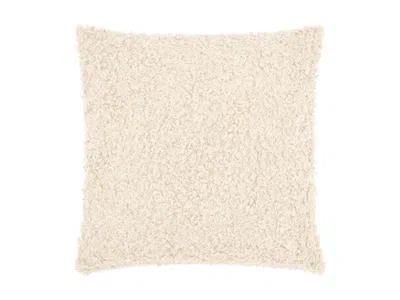 Ashley Luxe Bouclé Throw Pillow In Natural