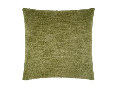 Ashley Luxe Brushed Plush Throw Pillow In Fern
