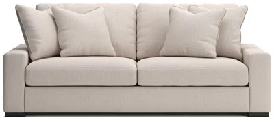 Ashley Luxe Calden Boucle Sofa In Oyster