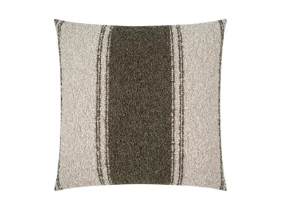 Ashley Luxe Center Stripe Throw Pillow In Truffle