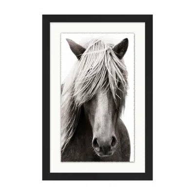 Ashley Luxe Horse Portrait In Black