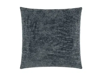 Ashley Luxe Knubby Texture Throw Pillow In Slate
