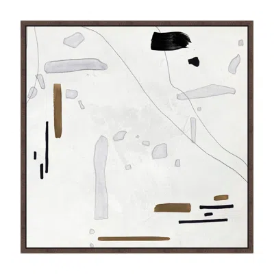 Ashley Luxe Primitive Abstract Giclée Canvas In Black
