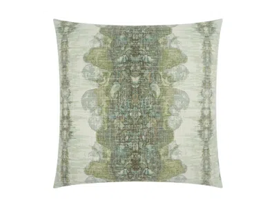 Ashley Luxe Symmetry Study Throw Pillow In Moss