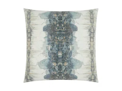 Ashley Luxe Symmetry Study Throw Pillow In Ocean