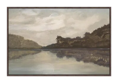 Ashley Luxe Waterscape Giclée Canvas In Black