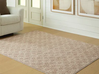 Ashley Lyamford Medium Rug In Beige/gray/brown