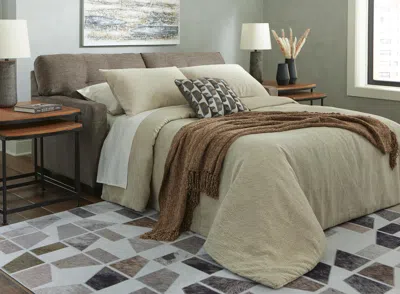 Ashley Mahoney Full Sofa Sleeper In Chocolate