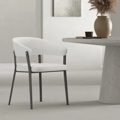Ashley Manhattan Comfort Belle Dining Chair In White