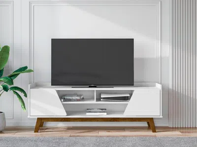 Ashley Manhattan Comfort Marcus 63" Tv Stand In White