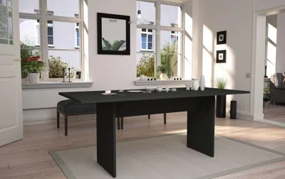 Ashley Manhattan Comfort Nomad Dining Table In Gray