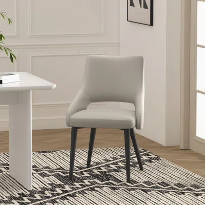 Ashley Manhattan Comfort Tremont Dining Chair In Stone