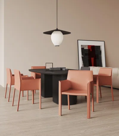 Ashley Manhattan Comfort Vogue Dining Chair In Clay