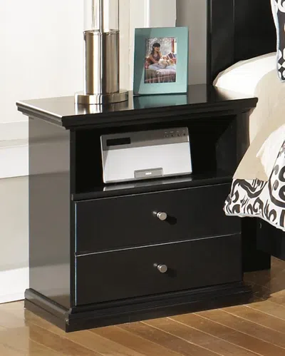 Ashley Maribel 23" 1 Drawer Nightstand In Black