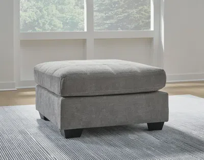 Ashley Marleton Oversized Accent Ottoman In Gray