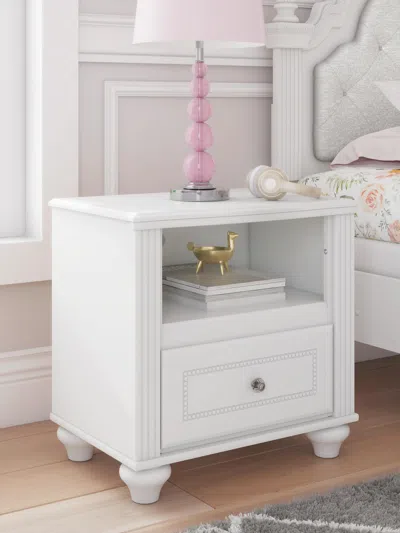 Ashley Maylilly Nightstand In White