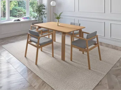 Ashley Midtown Concept Vaelmont Dining Table And 4 Chairs In Dark Gray/brown