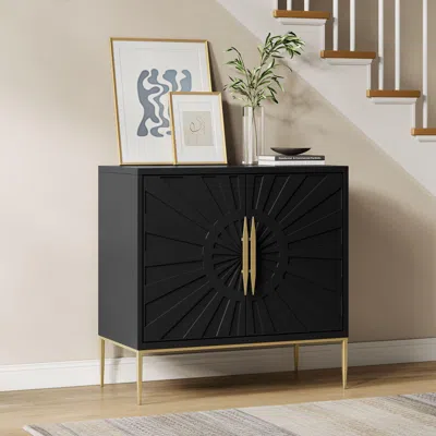 Ashley Modway Awaken 35" Accent Cabinet In Black