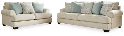 Ashley Monaghan Sofa And Loveseat In Sandstone