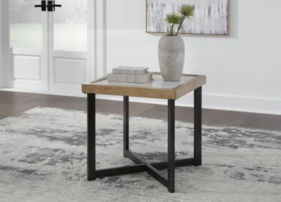 Ashley Montia End Table In Multi
