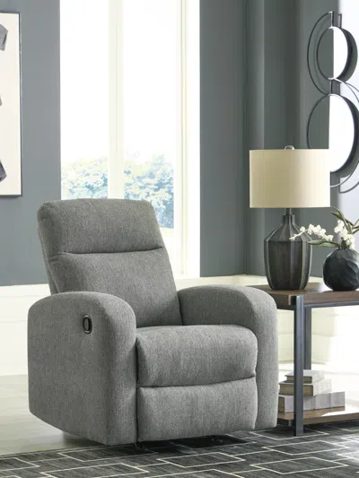 Ashley Moreau Place Manual Recliner In Sterling