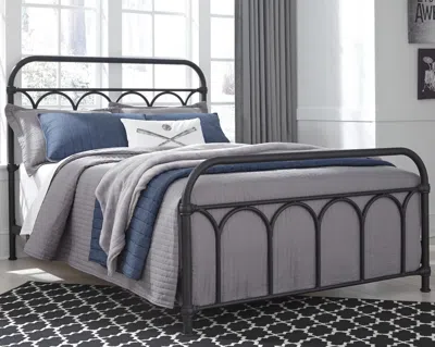 Ashley Nashburg Full Metal Bed In Black
