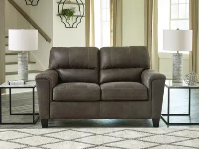 Ashley Navi Loveseat In Smoke