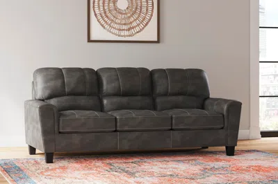 Ashley Navi Sofa In Smoke