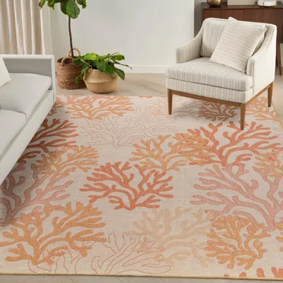 Ashley Nourison Home Coral Reef Indoor/outdoor 8' X 10' Area Rug