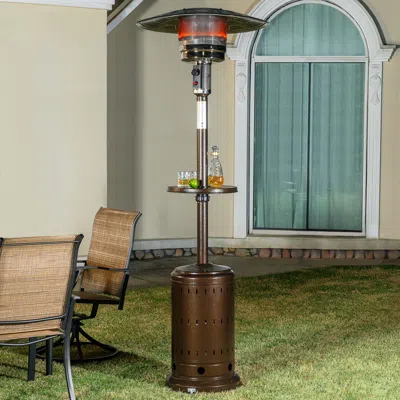 Ashley Nuu Garden Outdoor Patio Heater In Brown