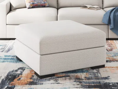 Ashley Omaha By  Next-gen Nuvella™ Performance Fabric Oversized Accent Ottoman In Stone