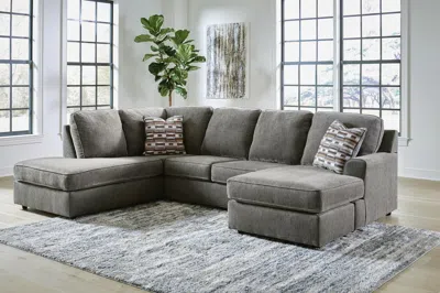 Ashley O'phannon 2-piece Sectional With Chaise In Putty