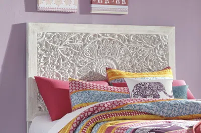 Ashley Paxberry Twin Panel Headboard In Whitewash