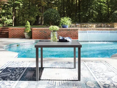 Ashley Point Bonita Outdoor Dining Table In Gray
