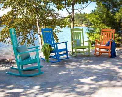 Ashley Polywood® Presidential Rocking Chair In Aruba
