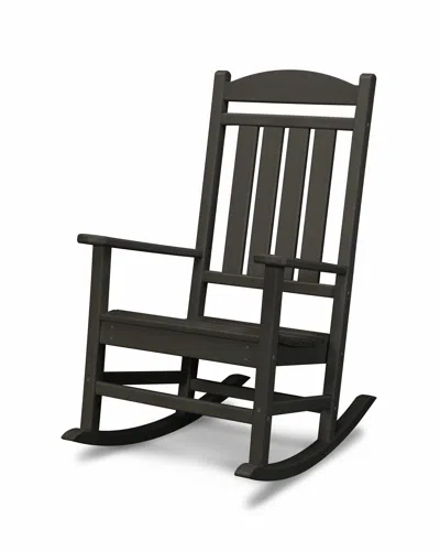 Ashley Polywood® Presidential Rocking Chair In Black