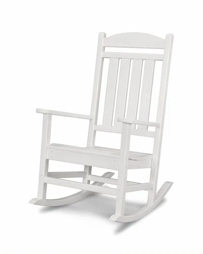 Ashley Polywood® Presidential Rocking Chair In White