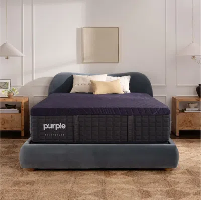 Ashley Rejuvenate® Queen Hybrid Mattress In Purple
