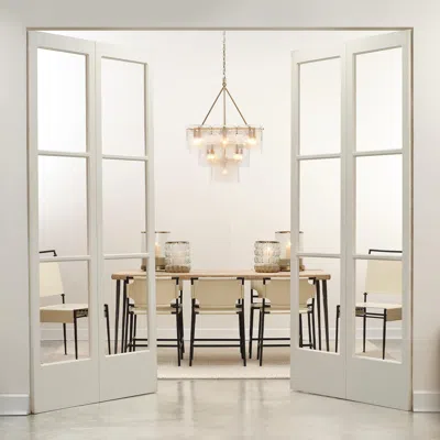Ashley Relaxed Elegance 21-light Chandelier In Antique Brass