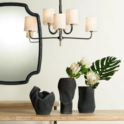 Ashley Relaxed Elegance Astrid Vase In Black