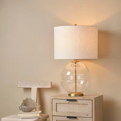 Ashley Relaxed Elegance Riley Table Lamp In Antique Brass