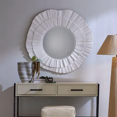 Ashley Relaxed Elegance Vina Wall Mirror In White