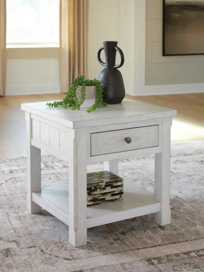 Ashley Robbinsdale End Table In Antique White