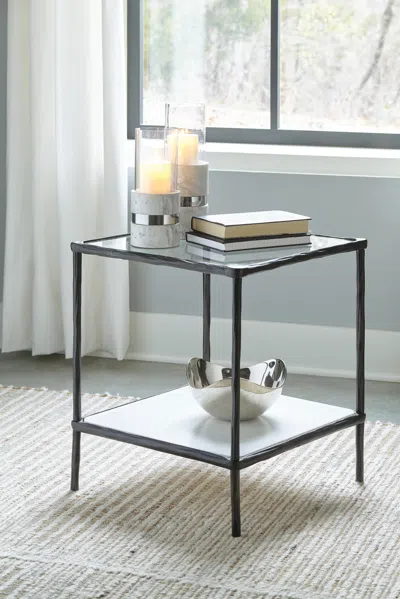 Ashley Ryandale Accent Table In Antique Black