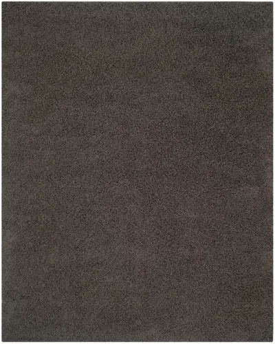Ashley Safavieh Athens Shag 8' X 10' Area Rug In Charcoal